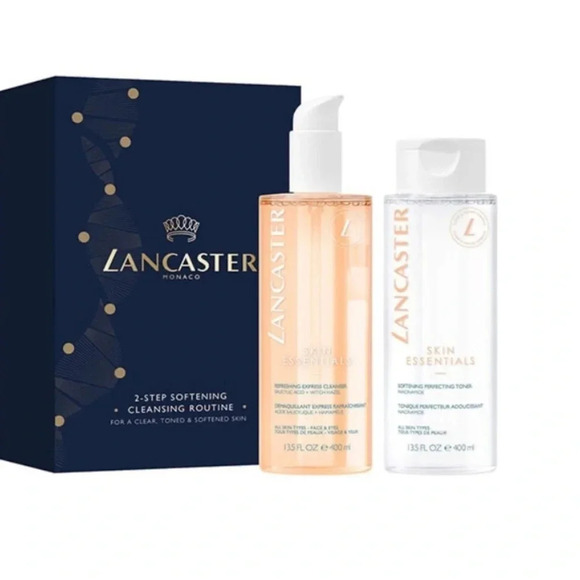 Lancaster Monaco Rose Water Face 2 Cleanser & Toner 13.5 Oz New - Picture 1 of 6